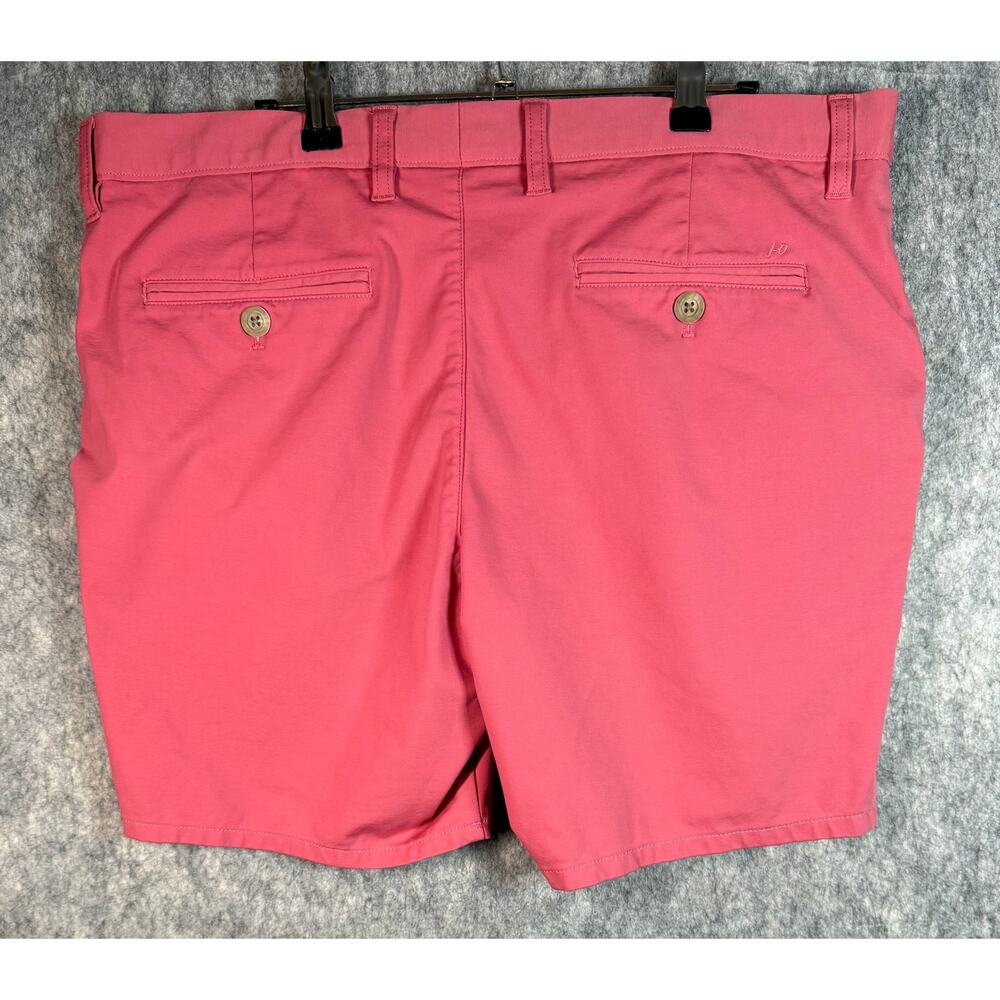 Johnnie-O Natural Performance Jupiter Golf Shorts Malibu Red Size 36 8" Inseam - Picture 3 of 10